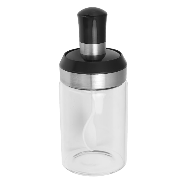 Kryddflaska Transparent Glas Salt Socker Kryddbehållare