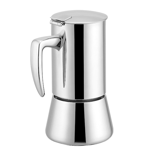 200 ml rostfritt stål Moka Pot Espressobryggare för gas &