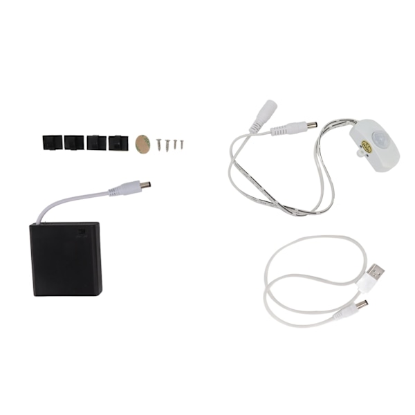 LED-remsa med rörelsesensor, vattentät, batteridriven, USB-driven