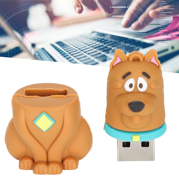 USB-minne Sött Tecknat Stor Lagring Minnessticka för Datalagring Fildelning 32GB
