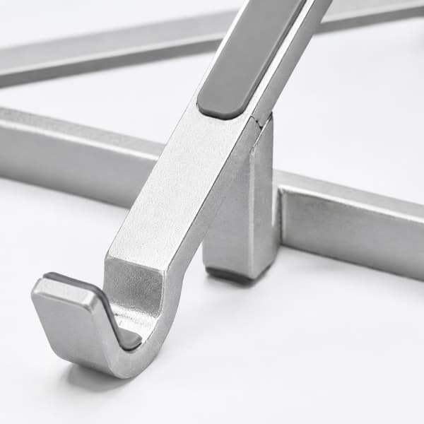 Bärbart laptopställ, datorställ för skrivbord, hopfällbart laptopställ i metall