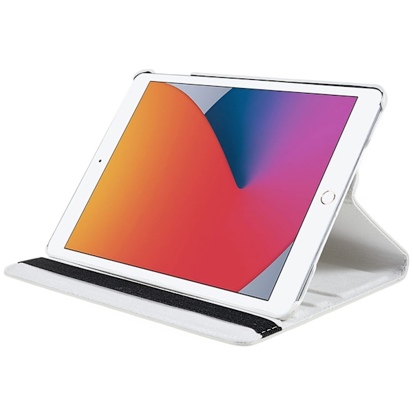 iPad Air / 9.7" 2017/2018 - 360° Rotation Fodral - Vit White Vit