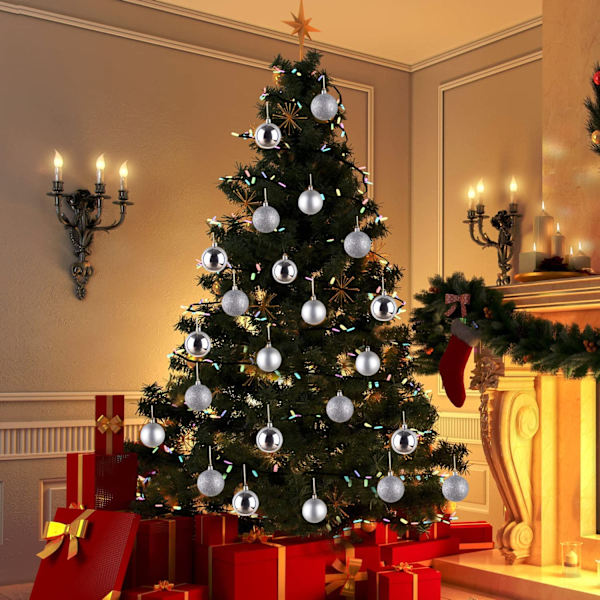 Christmas Ball Ornaments Set Xmas Tree Seasonal Decorations for