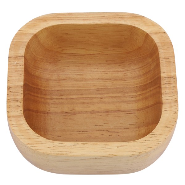 Elegant träbricka maträtt middagsskål snacks serveringsplatta för