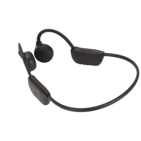 Benledningshörlurar, ergonomiskt utformade för komfort hela dagen, trådlös Bluetooth med högkvalitativt ljud (svart)