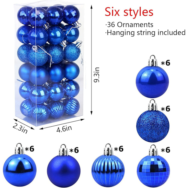 Christmas Ball Shatterproof Christmas Tree Decoration Ball