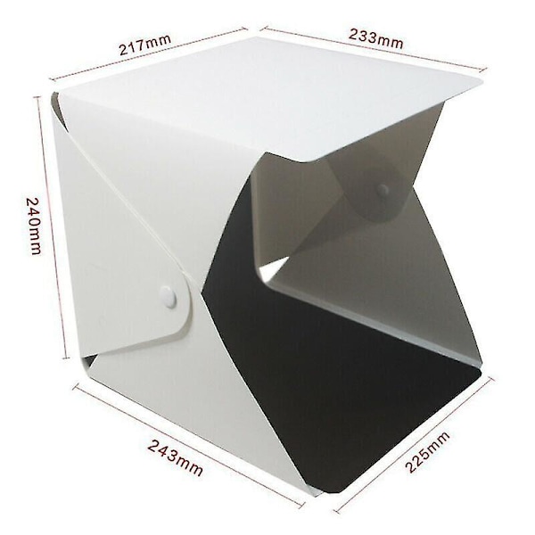 Mini Box Fotografi Bakgrund Foton Studio Produkt Utrustning