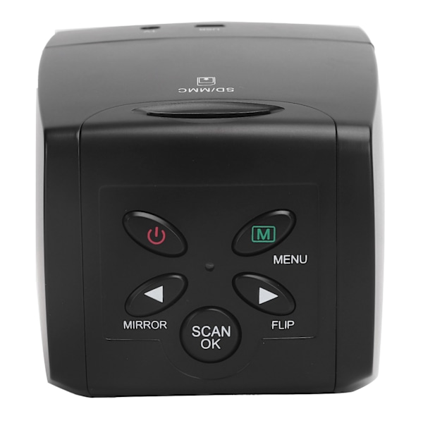Filmscanner 135/35mm USB2.0 EC718 med 2.36in Färgad LCD 100‑240V för Windows XP/VISTAUS-kontakt
