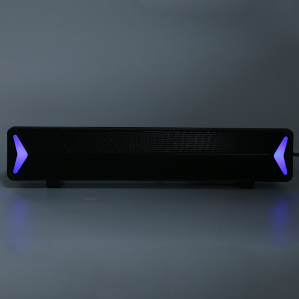 SADA D6 Hem Skrivbord Liten Högtalare Bas Multimedia Aktiv USB Bar Högtalarlåda Svart