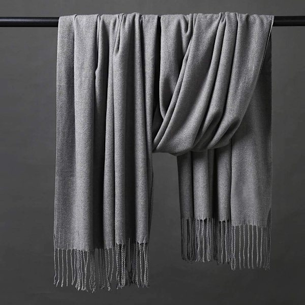 Cashmere Pashmina sjalar och omslag - Mjuk dammode