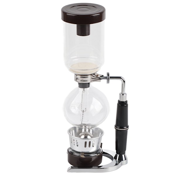 Handhållen Siphon Kaffebryggare Värmebeständig Glas Kaffefilter