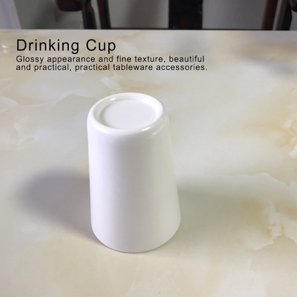 4 st 300 ml Vattenkopp Vatten Drickmugg Bordsset för