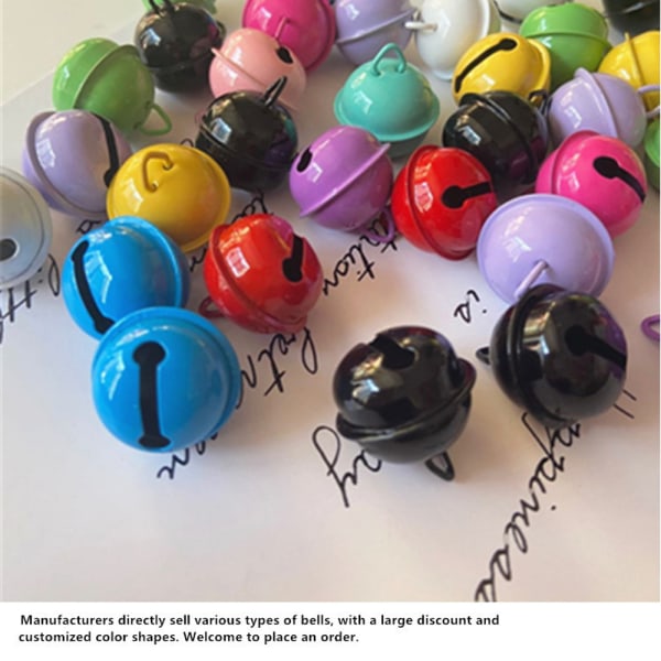 Christmas Crafts Bells,22mm DIY Bells for DIY Bracelet Necklace