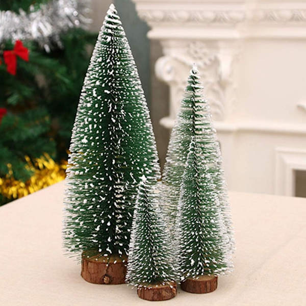 5 st Mini Cedar Julgran, Flaskborste Gran Liten