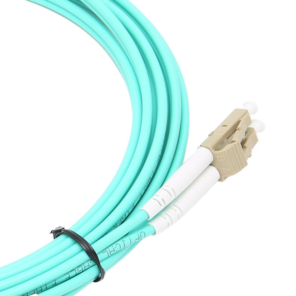 Optisk Kabel MultiMode DualCore LC UPC LC UPC Optisk Fiber för Dataöverföring.