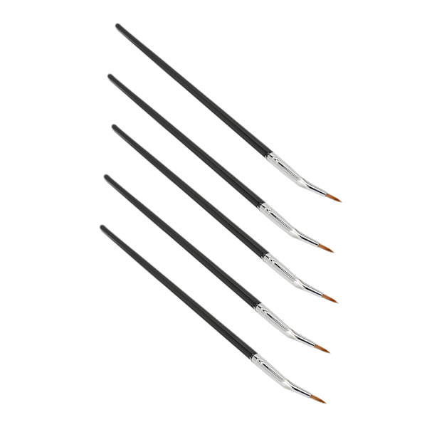 Multifunktionella Sminkborstar, Nagelkonstborstar Högkvalitativt Material Precisionsapplikationsverktyg för Eyeliner, Ögonbryn, Concealer