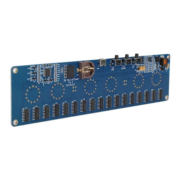 STM8S005 DC Kontrollkretskort LED-Klocka Gåva IN14 Digitalt Rör PCBA RGB Chip USB med Akrylskal