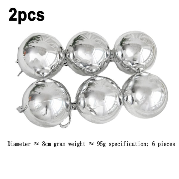 Christmas Ball Ornament Set for Xmas Tree, Shatterproof