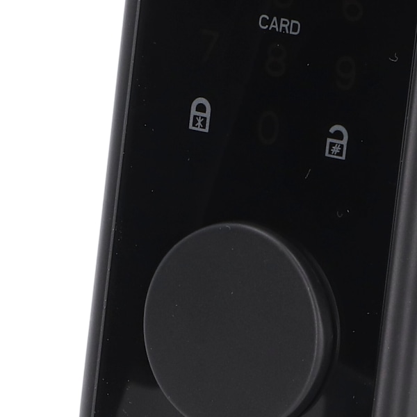 Fingeravtryckslås Aluminiumlegering Lösenordskort för Tuya Smart Key Touchscreen Knappsats Dörrlås för Hemmet