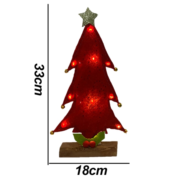 Tabletop LED Christmas Trees, Desktop Luminous Christmas Tree,