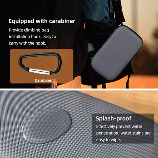 Bärbar Stöttålig Förvaringsväska för OSMO POCKET 2 Stabilisatorkamera Tillbehörspaket