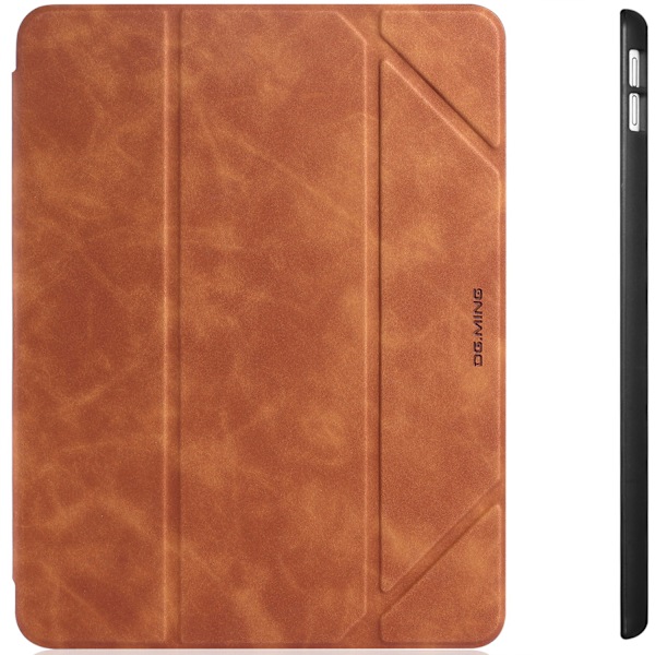 DG.MING Retro Style fodral till iPad 10.2 (2019-2021), brun brun