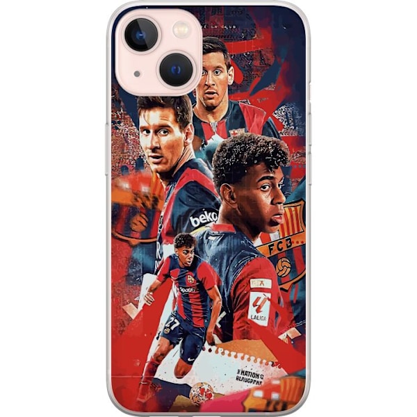 Apple iPhone 13 Genomskinligt Skal Yamal Lamine x Messi