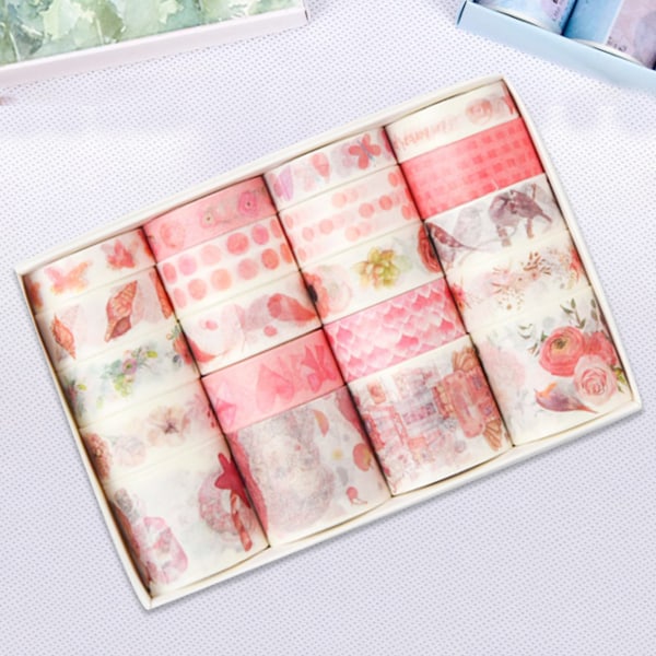 20 rullar vintage washi-tejpset, naturliga landskap