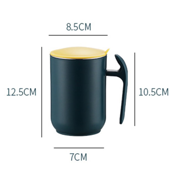 550ml Rostfritt Stål Dubbelväggiga Muggar Läckagesäkra Förhindra