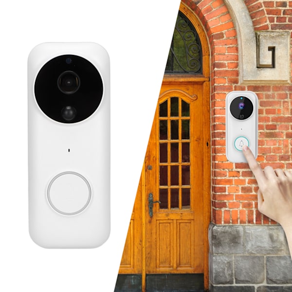ANYTEK B70 Smart Hem Video Dörrklocka Vattentät Tvåvägssamtal Trådlös Kamera Dörrklocka