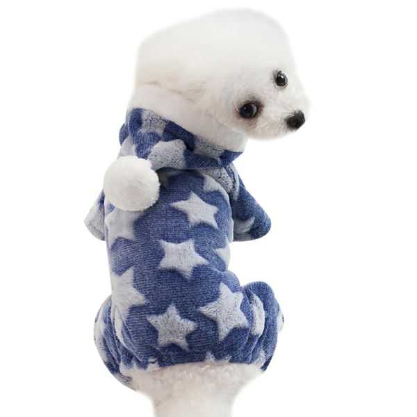 Pet Star Fyrbenta varma hundkläder i fleece på hösten och vintern