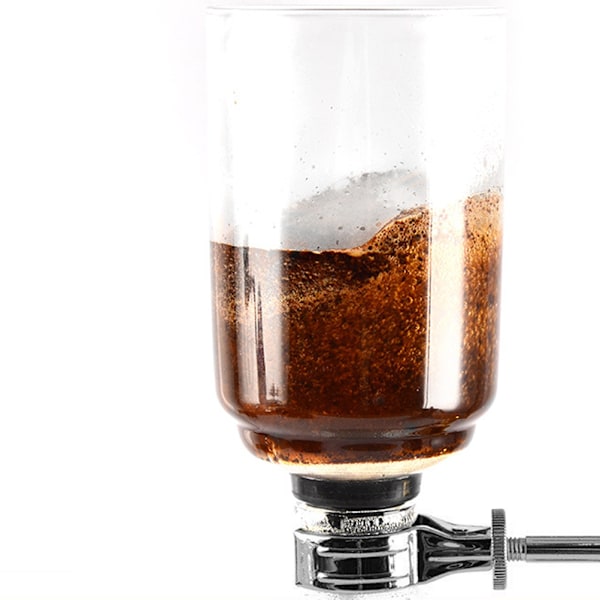 Handhållen Siphon Kaffebryggare Värmebeständig Glas Kaffefilter