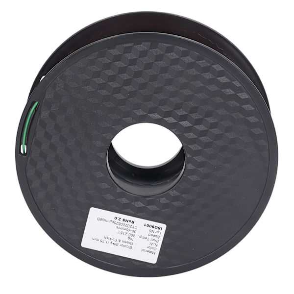 PLA Filament Dubbel Färg Grön Peach Röd Silkeslen Glansfull Utseende 3D-skrivarfilament 1.75mm