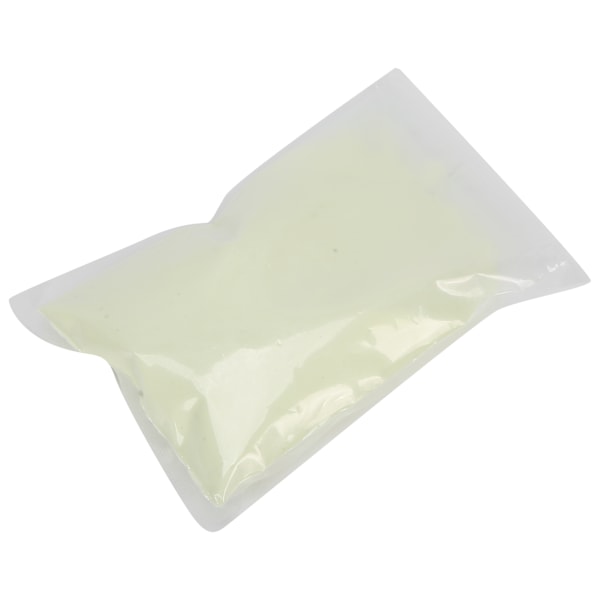 Nagelkonst DIY Självlysande Pulver Dekoration Kroppsmålning Ljust Självlysande Pulver 100g Gul-Grön