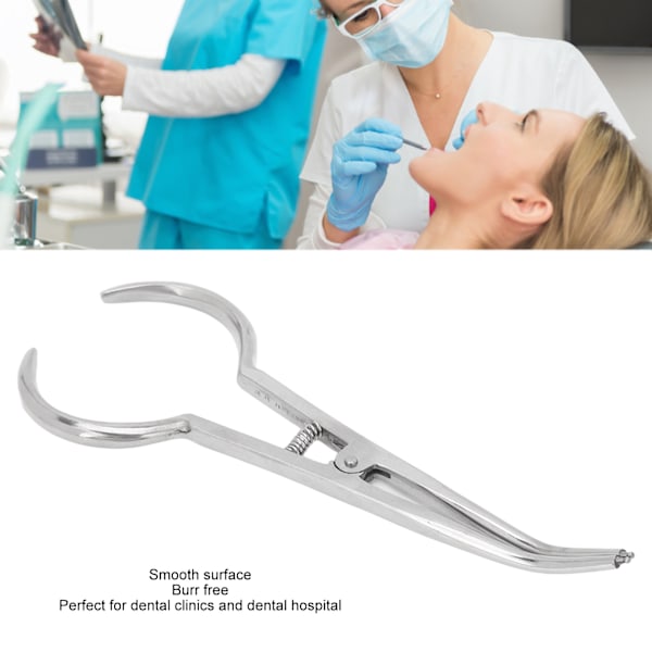 Precision Ortodontisk Separator, Ergonomiskt Tandverktyg med Fjäderfunktion för Snabbt Arbete, Effektiv Hantering av Elastiska Separatorer, Idealisk för Tandvård