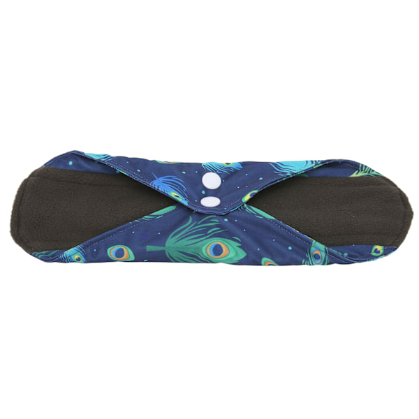 Miljövänliga Absorberande Mikrofiber Återanvändbara Mensskydd, Flexibelt Bekvämt Kol Bambutyg För Kvinnors Hälsa, Läckagesäker Design