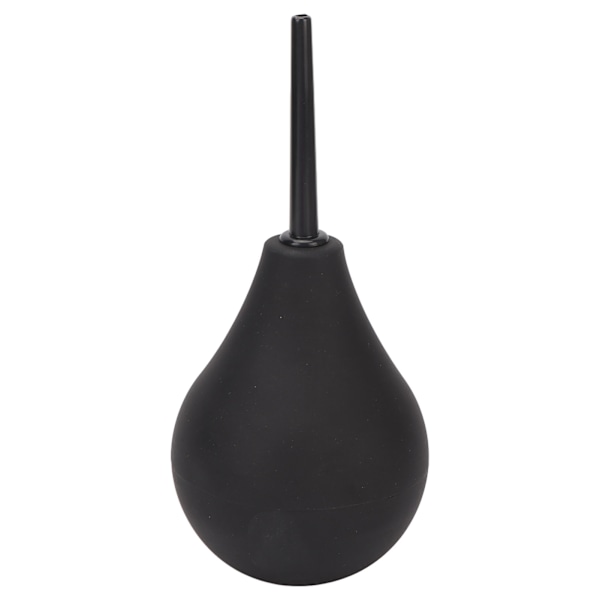 Hygienverktyg för postpartum och menstruation, ergonomiskt formad silikonbehållare erbjuder skonsam rengöring i elegant svart design, 224 ml
