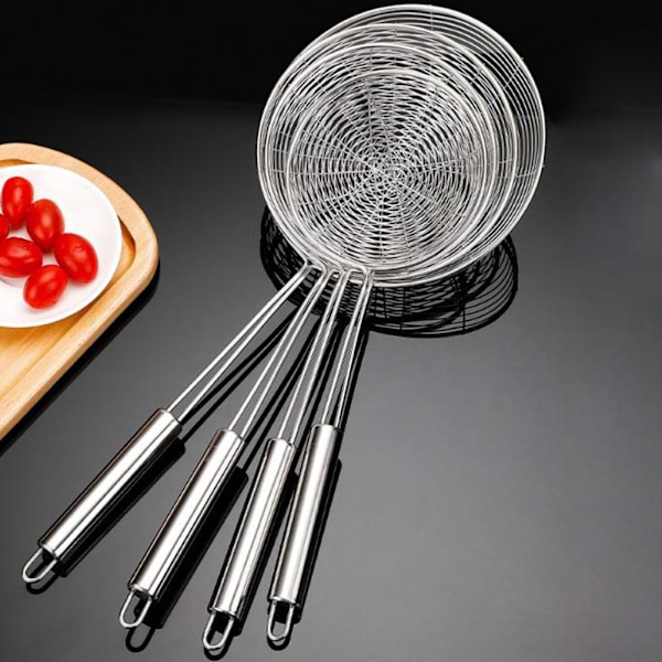 Spindelsil sil skimmer slev rostfritt stål fritösspindel