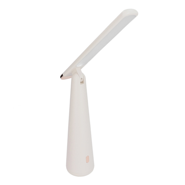 24LED bordslampa hopfällbar 3 färgtemperatur USB laddningsbar skrivbordslampa steglös dimbar läslampa