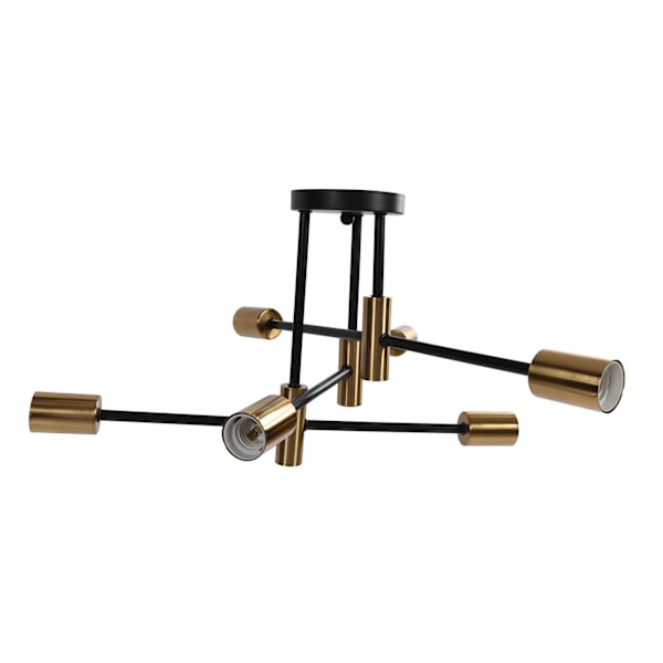 Taklampa 6 Huvuden Nordisk Modern Minimalistisk Vardagsrum