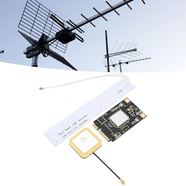 Effektiv Dual Band WiFi-antenn för förbättrad signalöverföring, intern rundstrålande design ger bred täckning för dina nätverksbehov