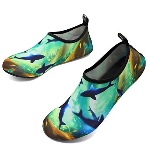 Vattensportskor Barfota Snabbtorkande Yoga Strumpor Slip-on för Män Kvinnor 4-5 Women/3-4 Men