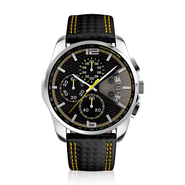Herrklockor Läderband Sport Mode Klänning Casual Analog