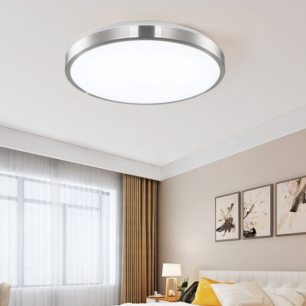 Modern stil rund LED-taklampa vardagsrum toalettlampa