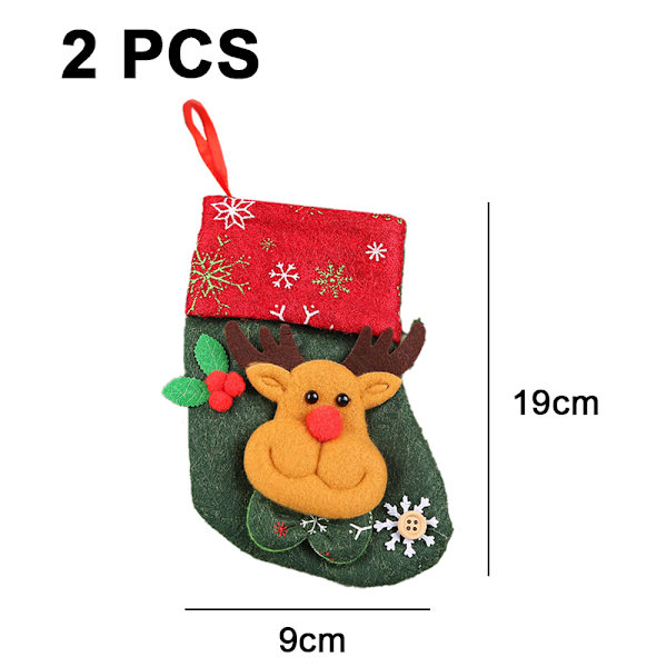 Christmas Stockings, Xmas Hanging Socks for Home Fireplace Tree