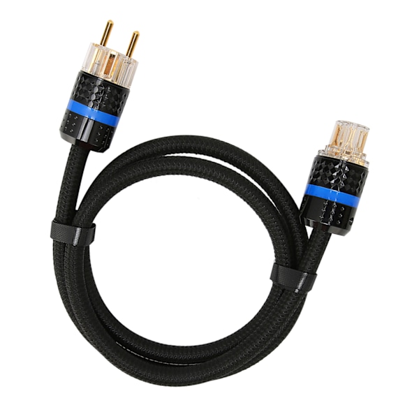 Monosaudio P903 Audio Strömkabel Kopparpläterad Silverpläterad Audio Strömsladd EU-kontakt 100-250V1M