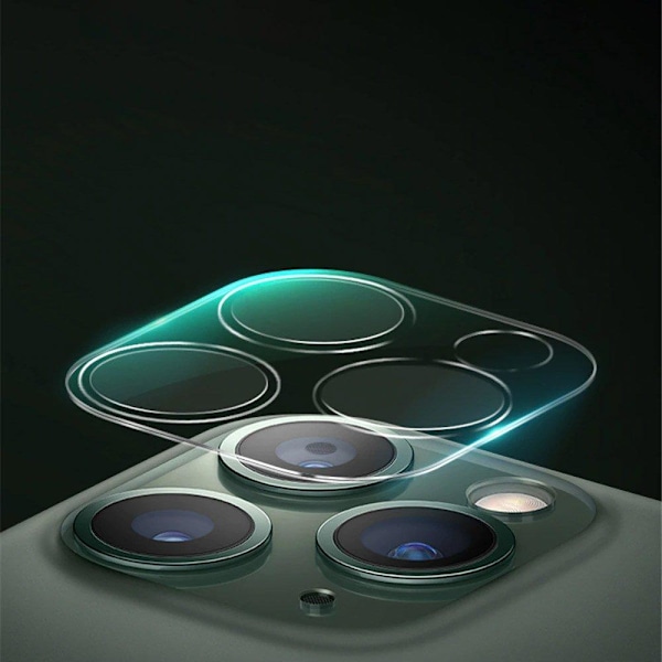 iPhone 12 Mini Heltäckande Härdat Glas Kameraskydd Skyddsglas Transparent