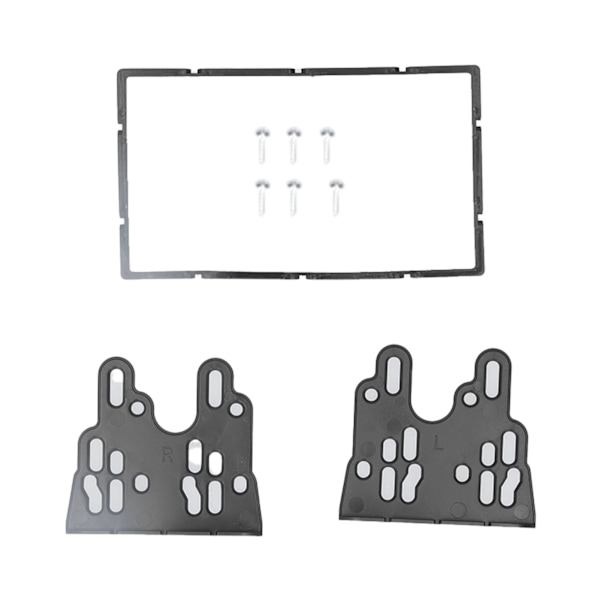 2‑DIN Instrumentbräda Kit Bilradio Stereo Fascia Inredning Modifikation Passar för CITROEN C1 2005-2014