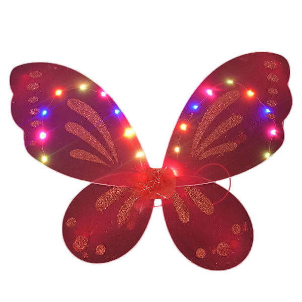 LED Dress Up Wings Flashing Angel Wings Light Up Butterfly