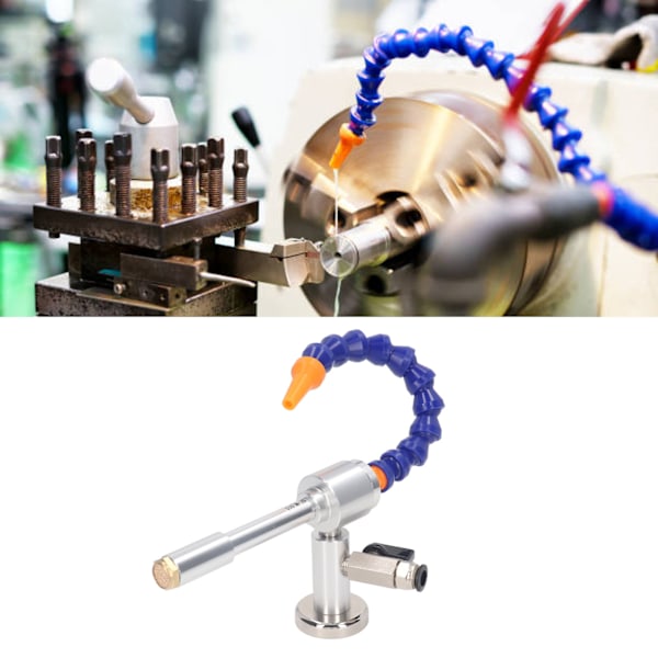 5-pack Kalla Luftpistol Aluminiumlegering 7 Bar Vortex Torkluftpistol med Flexibel Slang för Plast- och Metallbearbetning